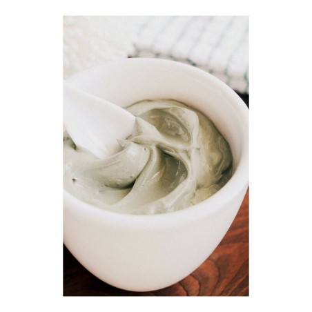 Anti-haaruitval crème Flora & Curl Soothe Me Munt Kokosnoot Klei Verf