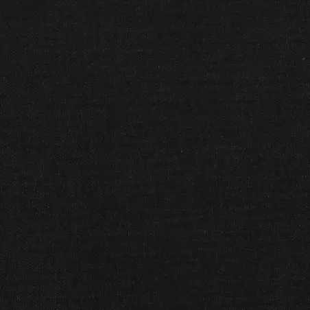 Tête de lit Noir 180x5x118/128 cm Tissu