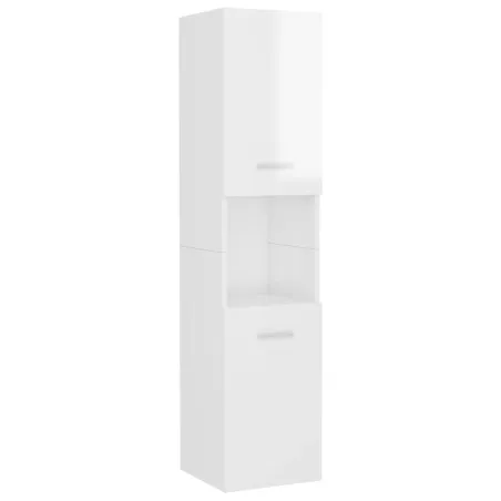 Ensemble de meubles de salle de bain Blanc Bois d'ingénierie