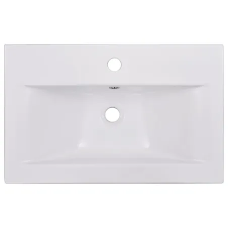 Ensemble de meubles de salle de bain Blanc Aggloméré