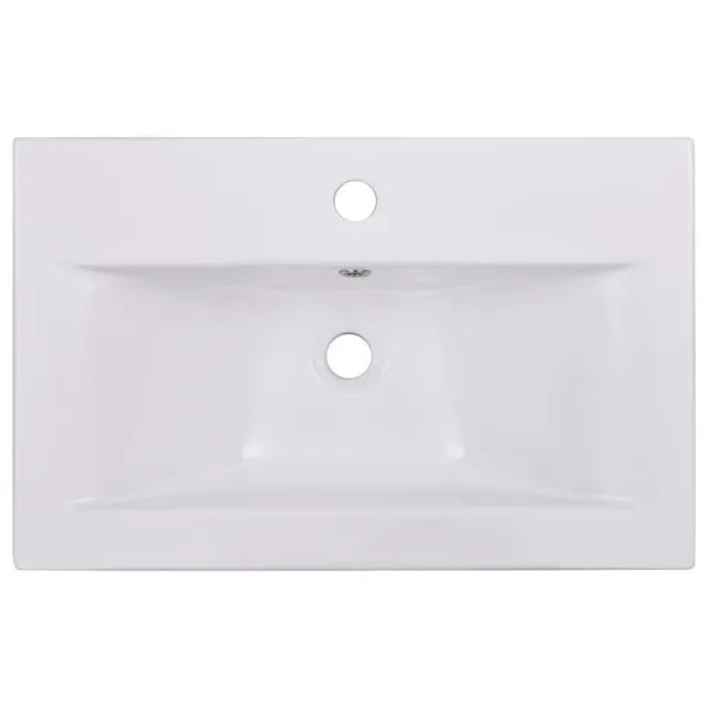 Ensemble de meubles de salle de bain Blanc Aggloméré