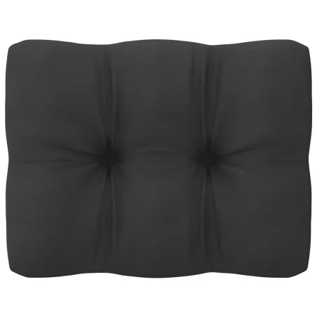 Salon de jardin 4 pcs avec coussins Bois de pin massif