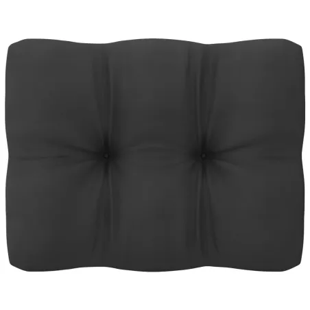 Salon de jardin 6 pcs avec coussins Bois de pin massif