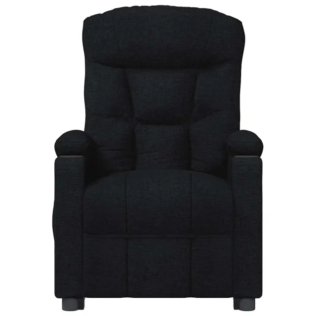 Fauteuil de massage Noir Tissu