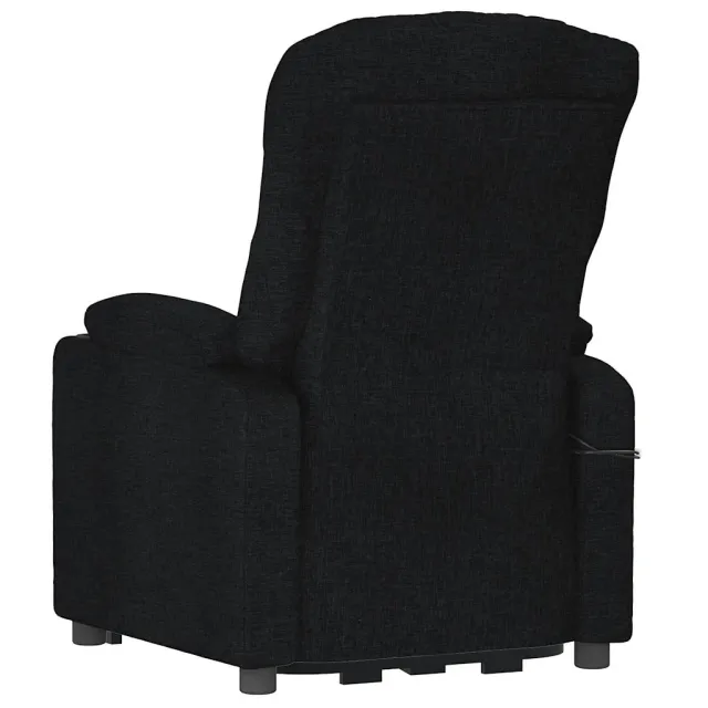 Fauteuil de massage Noir Tissu