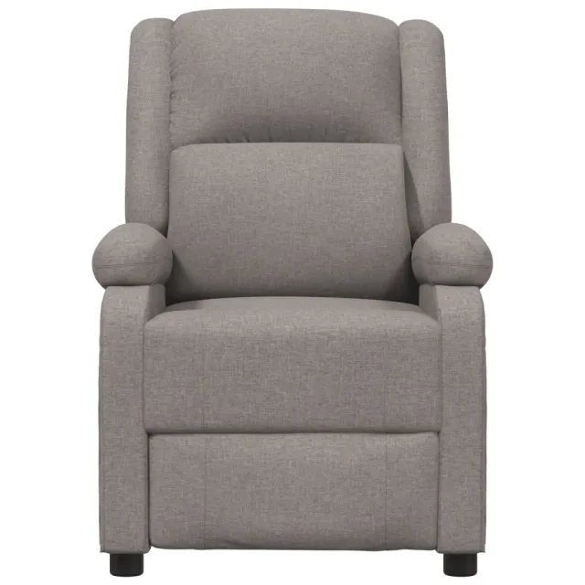 Fauteuil électrique de massage Taupe Tissu