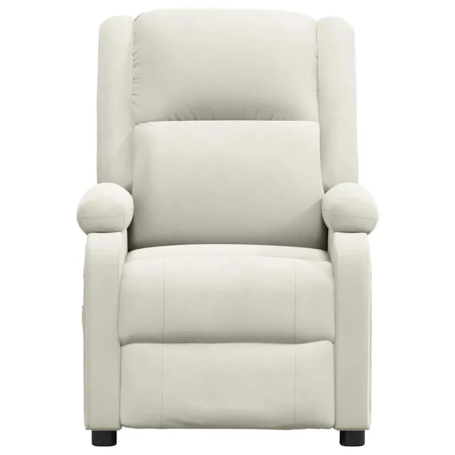 Fauteuil électrique de massage Crème Velours