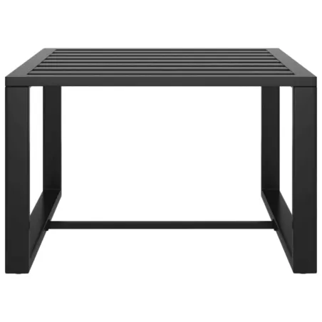 Salon de jardin 10 pcs avec coussins Aluminium Anthracite