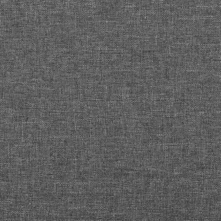 Tête de lit Gris foncé 90x7x118/128 cm Tissu