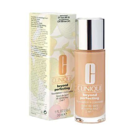 Base de maquillage liquide Clinique Beyond Perfecting 1-linen 2 en 1 3