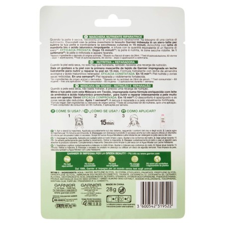Gezichtsmasker Garnier SkinActive Nutri Bomb