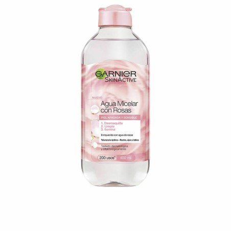 Make-Up Verwijder Micellair Water Garnier Skinactive Agua Rosas Rozenw