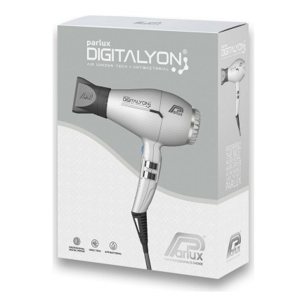 Föhn Parlux Digitalyon Silberfarben 2400 W Ionisch 2
