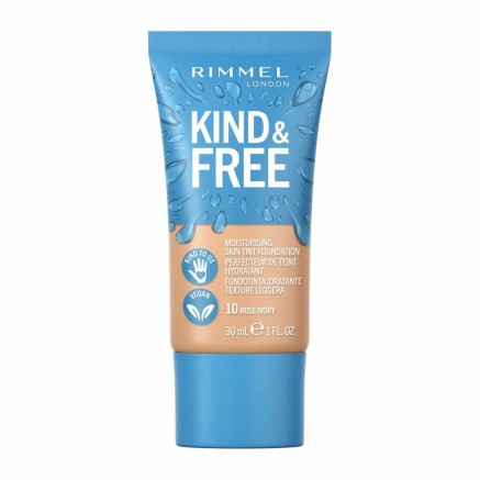 Cremige Make-up Grundierung Rimmel London Kind & Free 10-rose ivory (3