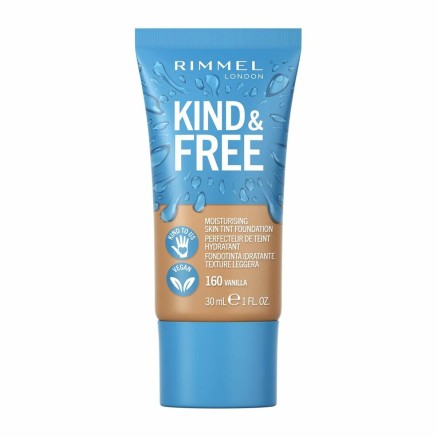 Cremige Make-up Grundierung Rimmel London Kind & Free 160-vanilla (30