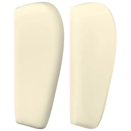 Tête de lit avec oreilles Crème 83x23x78/88 cm Similicuir