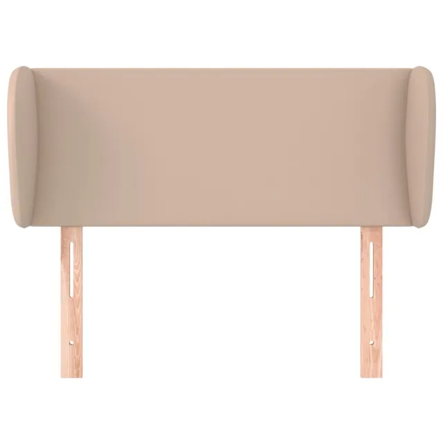 Tête de lit avec oreilles Cappuccino 93x23x78/88 cm Similicuir