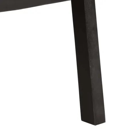 Fauteuil noir cuir véritable