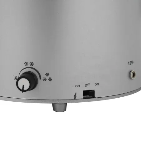 Arbre de Noël neigeux avec base de parapluie Blanc 75 cm