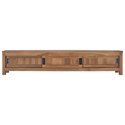 Meuble TV 150 x 30 x 30 cm Bois de teck massif 2