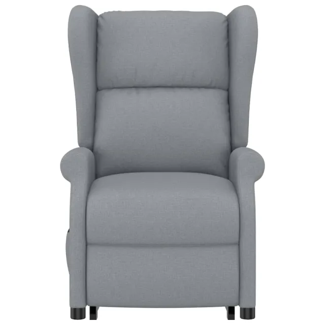 Fauteuil Gris clair Tissu