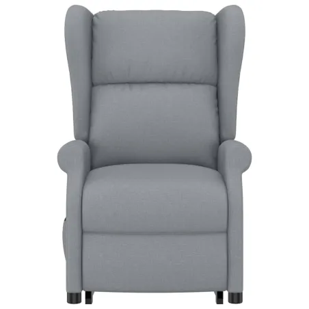 Fauteuil Gris clair Tissu