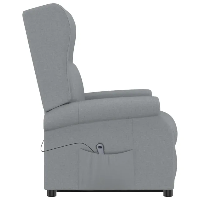 Fauteuil Gris clair Tissu