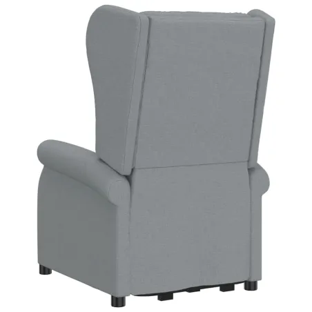Fauteuil Gris clair Tissu