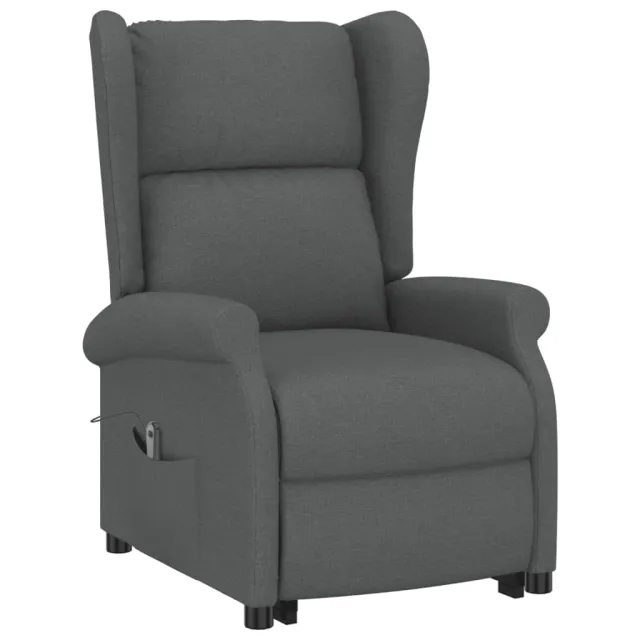 Fauteuil Gris foncé Tissu
