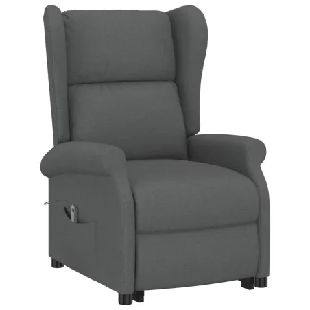 Fauteuil Gris foncé Tissu