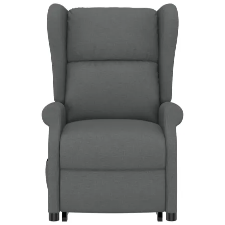 Fauteuil Gris foncé Tissu