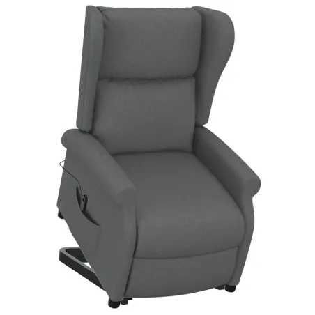 Fauteuil Gris foncé Tissu