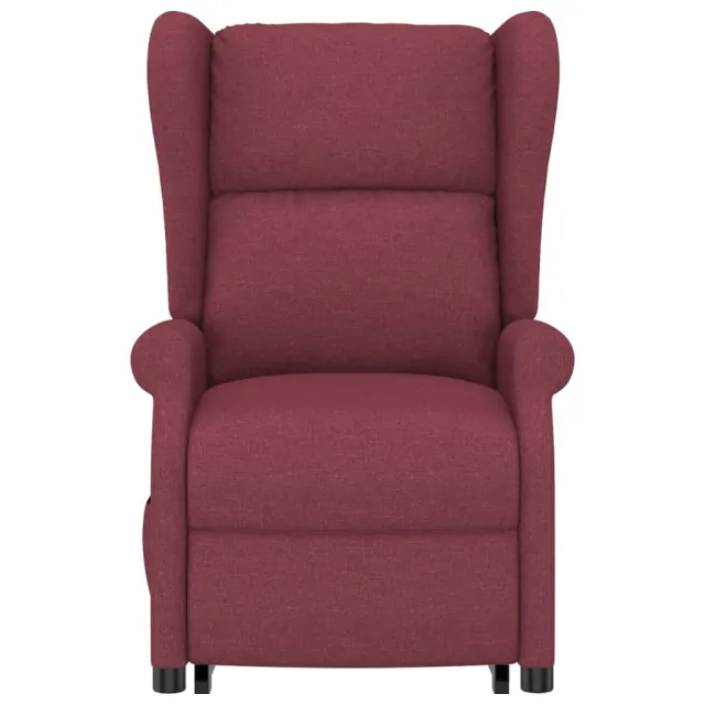 Fauteuil Rouge bordeaux Tissu