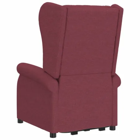 Fauteuil Rouge bordeaux Tissu