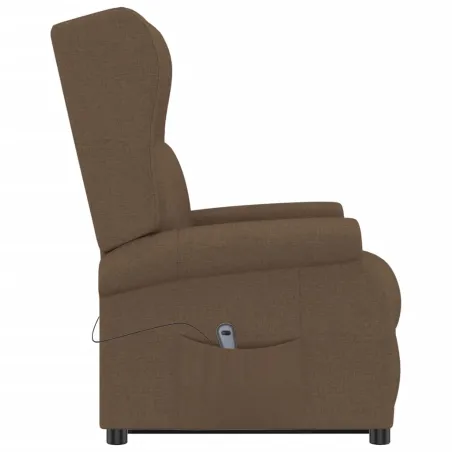 Fauteuil Marron Tissu