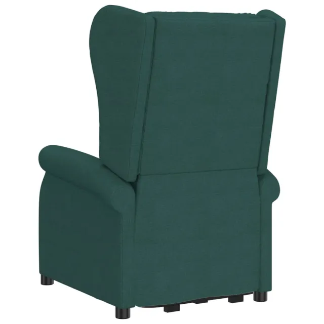 Fauteuil Vert foncé Tissu