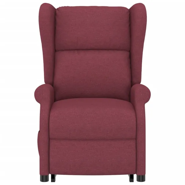 Fauteuil de massage Rouge bordeaux Tissu
