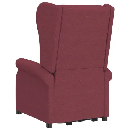 Fauteuil de massage Rouge bordeaux Tissu