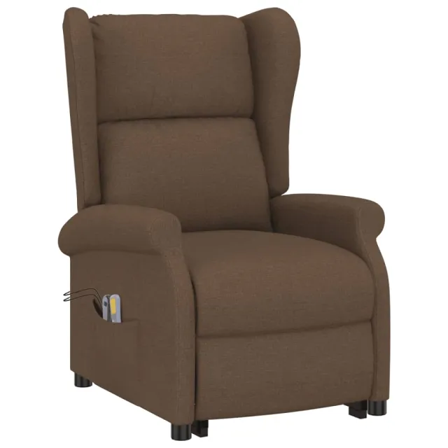 Fauteuil de massage Marron Tissu