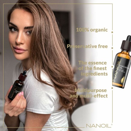 Lichaamsolie Nanoil Power Of Nature Macadamianootolie (50 ml) 2