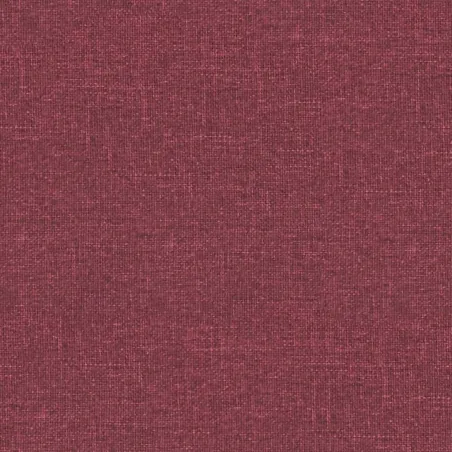 Fauteuil inclinable électrique à oreilles rouge bordeaux tissu