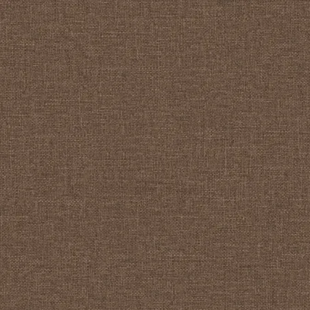 Fauteuil inclinable électrique à oreilles marron tissu