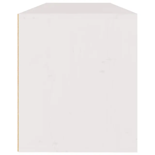 Ensemble de meubles TV 3 pcs blanc bois massif de pin