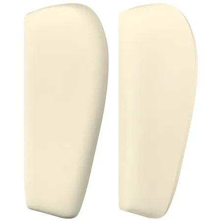 Tête de lit avec oreilles Crème 147x23x78/88 cm Similicuir