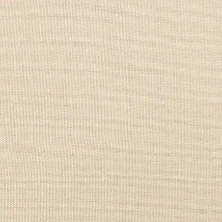 Tête de lit avec oreilles Crème 147x23x78/88 cm Tissu