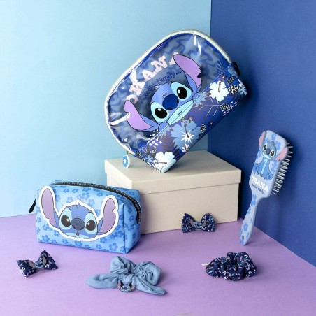 Necessaire da Viaggio Stitch Azzurro 17 x 10 x 7 cm