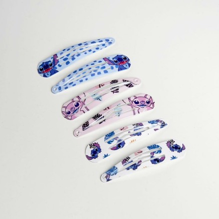 Fermagli per Capelli Disney Multicolore 6 Pezzi 2