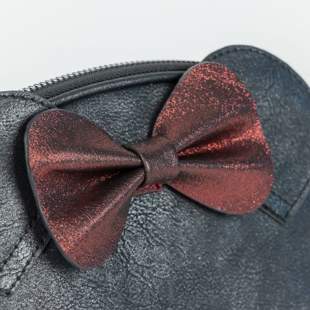Reistasje Minnie Mouse Zwart 23 x 15 x 5 cm