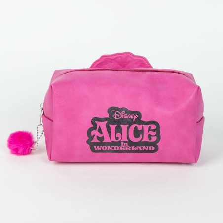 Neceser de Viaje Disney Cheshire Cat Rosa 100 % poliéster 23 x 13 x 9