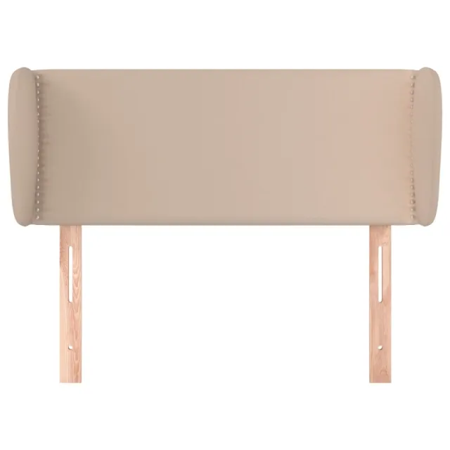 Tête de lit avec oreilles Cappuccino 83x23x78/88 cm Similicuir